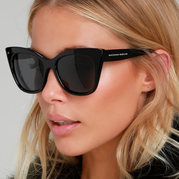 Prive Revaux Accessories - Prive Revaux The Mister Sunglasses in Shiny Black